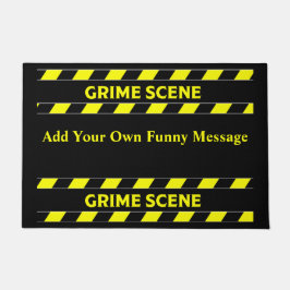 Funny Novelty Crime Scene Door Mat Fußmatte