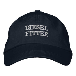 Funny Novelty DIESEL FITTER Bestickte Baseballkappe