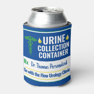Funny Novelty Doctor Nurse Urine Collection Custom Dosenkühler