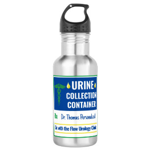 Funny Novelty Doctor Nurse Urine Collection Custom Edelstahlflasche