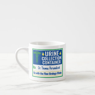 Funny Novelty Doctor Nurse Urine Collection Custom Espressotasse