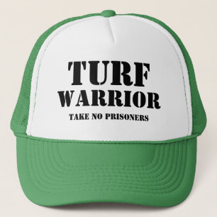Funny Novelty Father's Day Gift TURF WARRIOR Truckerkappe