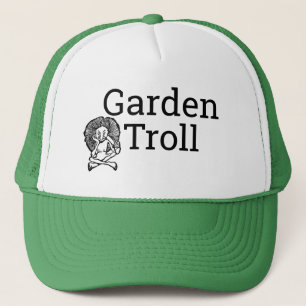 Funny Novelty Garening GARDEN TROLL Truckerkappe