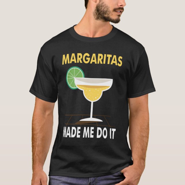 Funny Novelty Geschenk für Margarita Lover T-Shirt (Vorderseite)