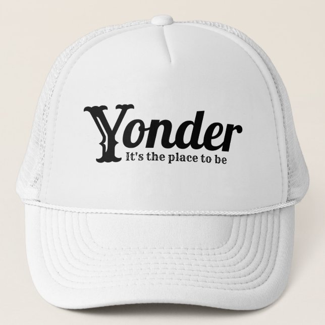 Funny Novelty Geschenk für Vater JONDER PLACE TO S Truckerkappe (Vorderseite)
