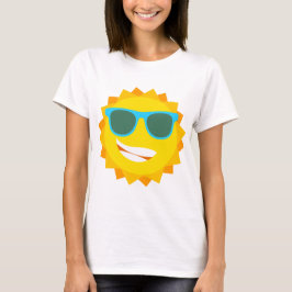 Funny Novelty Holiday HAPPY SUN T-Shirt