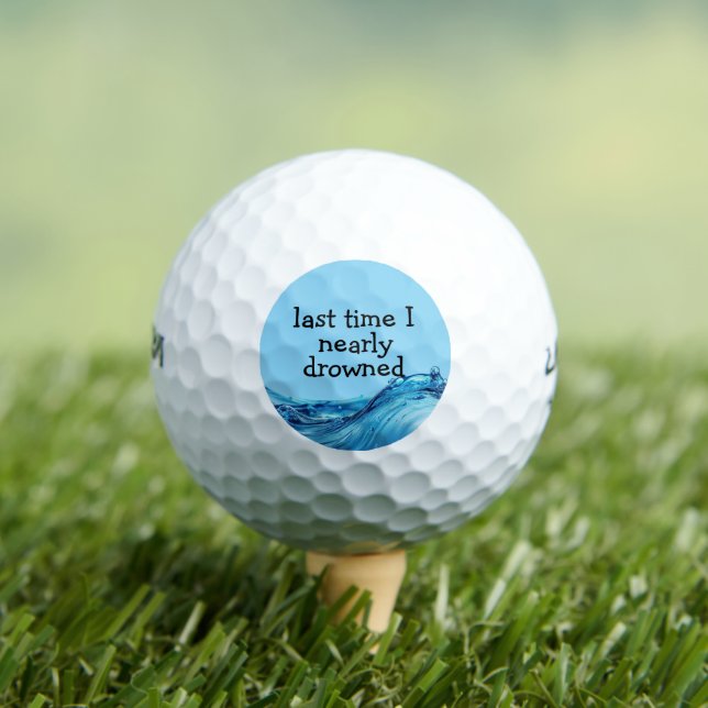 Funny Novelty Men's Golf Balls Golfball (Insitu T-Shirt)