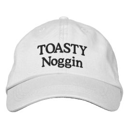 Funny Novelty Mens Sports TOASHIN NOGGIN  Bestickte Baseballkappe