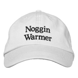 Funny Novelty NOGGIN WARMER Bestickte Baseballkappe