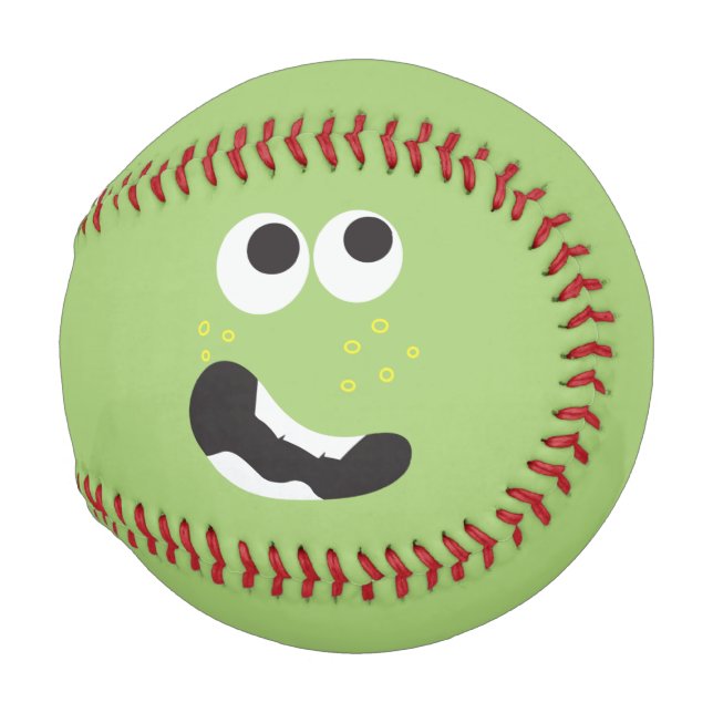 Funny Novelty Scared Baseball (Rückseite Links)