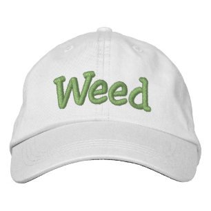 Funny Novelty Sports Baseball Golf WEED Bestickte Baseballkappe