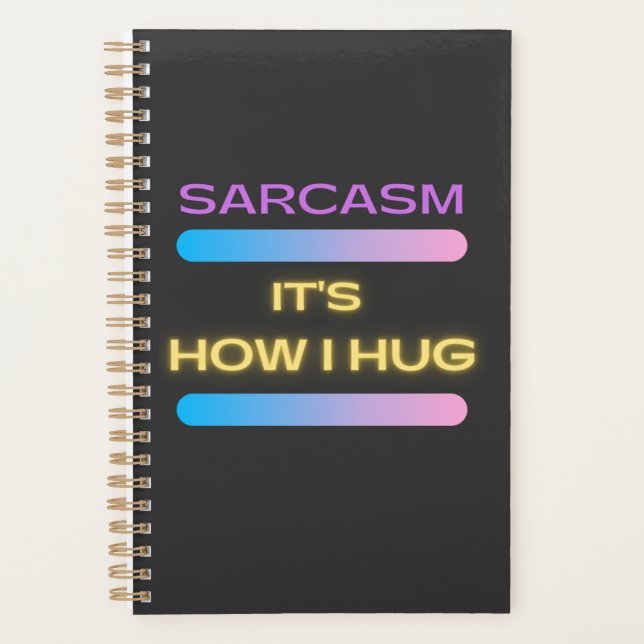 Funny Novelty Unglaublich witzig Sarcasm Es ist, w Planer (Vorderseite)