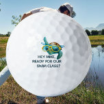 Funny Novelty Water Hole Vorname Golfball<br><div class="desc">Wir haben alle zugesehen, wie der kleine Ball ins Wasser gegangen ist - und wollten, dass, wenn wir ihm nur Schwimmunterricht gegeben hätten, alles gut wäre. Spezielle Idee für ein Geschenk oder Sie können einfach nur für sich selbst genießen! Hinweis: Sie können die oberste Zeile ein wenig zu der verlassen...</div>