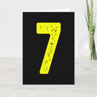 Funny Number 7 67 Meme Costume Matching Group Hall Karte