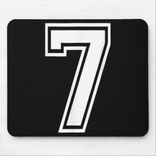 Funny Number 7 67 Meme Costume Matching Group Hall Mousepad