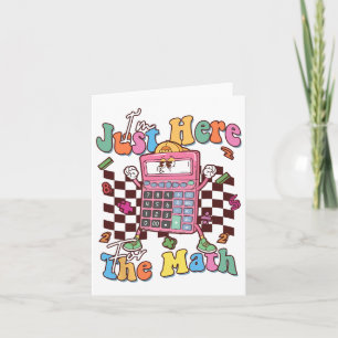 Funny Number Day Match Day Calculator Teacher Stud Karte