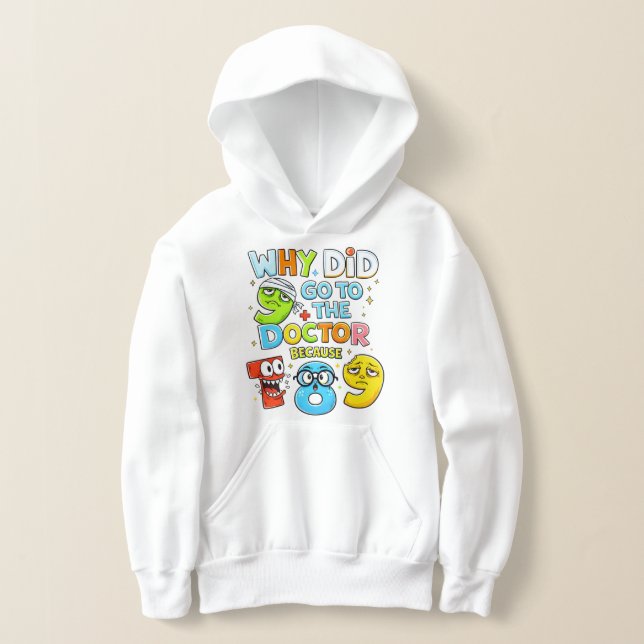 Funny Numbers Hoodie for Children | UK (Ablage )