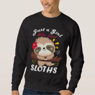 Funny nur ein Mädchen, die Lieben Slots für Frauen Sweatshirt