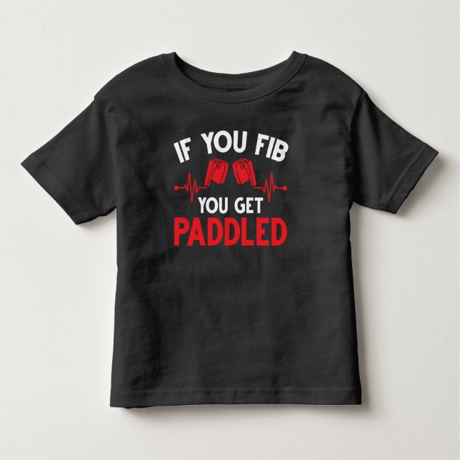 Funny Nurse Cardiology Paramedics Medical Spaß Kleinkind T-shirt (Vorderseite)