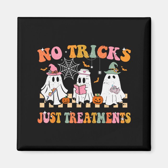 Funny Nurse Ghost For Scrub Life &amp; Nursing Hal Magnet (Vorne)