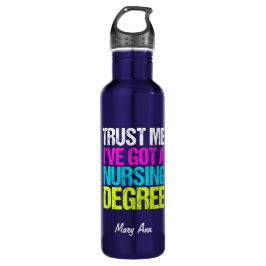 Funny Nurse Graduate Trinkflasche