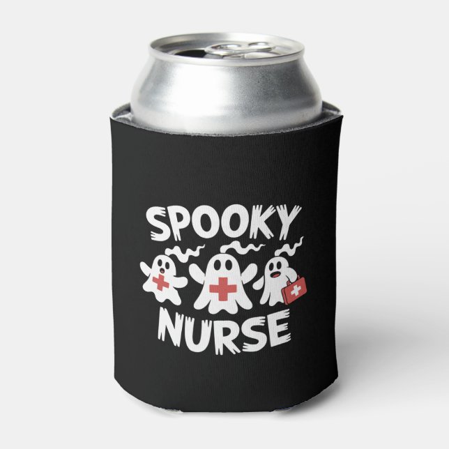 Funny Nurse Halloween Dosenkühler (Kanne Vorderseite)