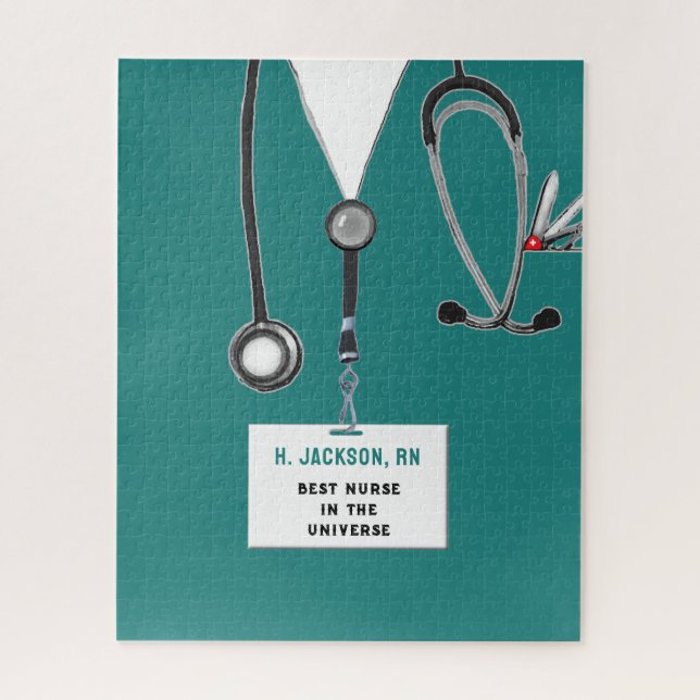 Funny Nurse Jigsaw Puzzle (Vertikal)