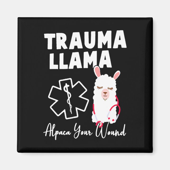 Funny Nurse Magnet (Vorne)