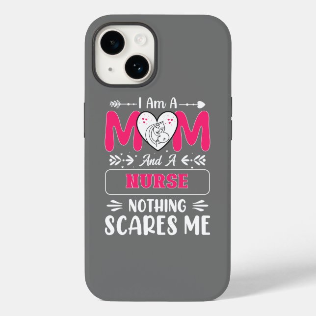 Funny Nurse Mama, Nurse Mama lustige Zitate Case-Mate iPhone Hülle (Rückseite)