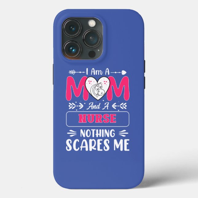 Funny Nurse Mama, Nurse Mama lustige Zitate Case-Mate iPhone Hülle (Rückseite)