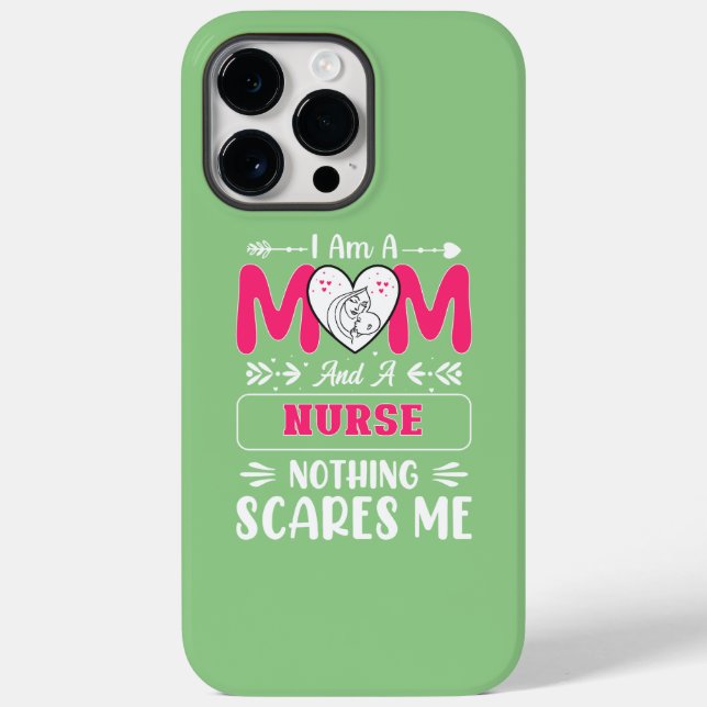 Funny Nurse Mama, Nurse Mama lustige Zitate Case-Mate iPhone Hülle (Rückseite)