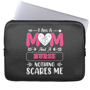 Funny Nurse Mama, Nurse Mama lustige Zitate Laptopschutzhülle