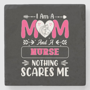 Funny Nurse Mama, Nurse Mama lustige Zitate Steinuntersetzer