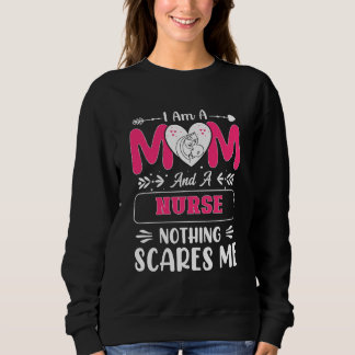 Funny Nurse Mama, Nurse Mama lustige Zitate Sweatshirt