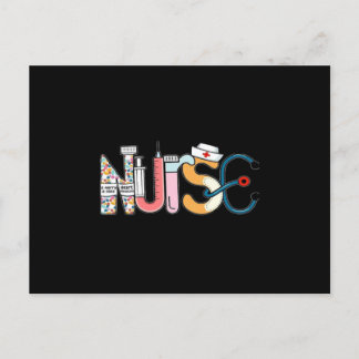 Funny Nurse Postkarte