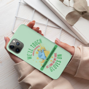 Funny Nurse Practitioner Handschuh Handschuh Case-Mate iPhone Hülle