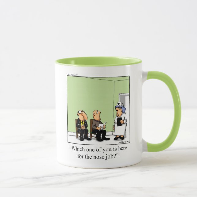 Funny Nurse Spaß Tasse Geschenk (Rechts)