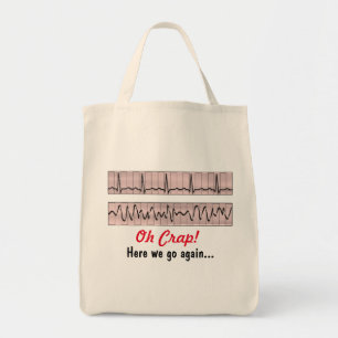 Funny Nurse Spaß Tote Bag Tragetasche