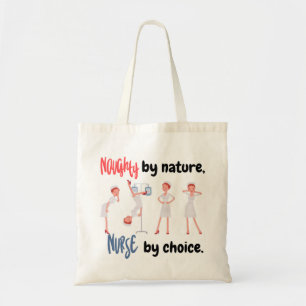 Funny Nurse Tote Bag Tragetasche