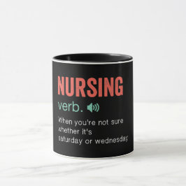 Funny Nursing Definition Tasse