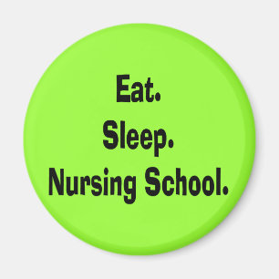 Funny Nursing Student Geschenke Magnet