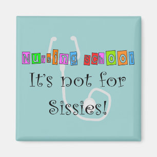 Funny Nursing Student Geschenke Magnet