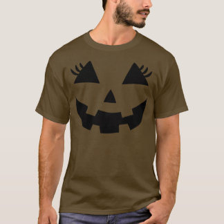 Funny o Lantern Kürbis Gesichtswimpern für Heilwas T-Shirt