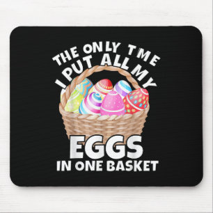 Funny Oaster Basket Erwachsene Humor für Männer Fr Mousepad