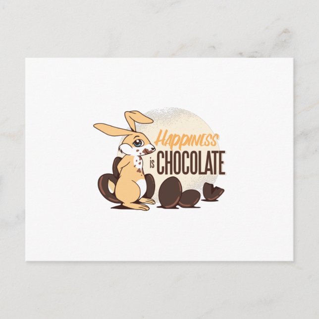 Funny Oaster Bunny Postkarte (Vorderseite)
