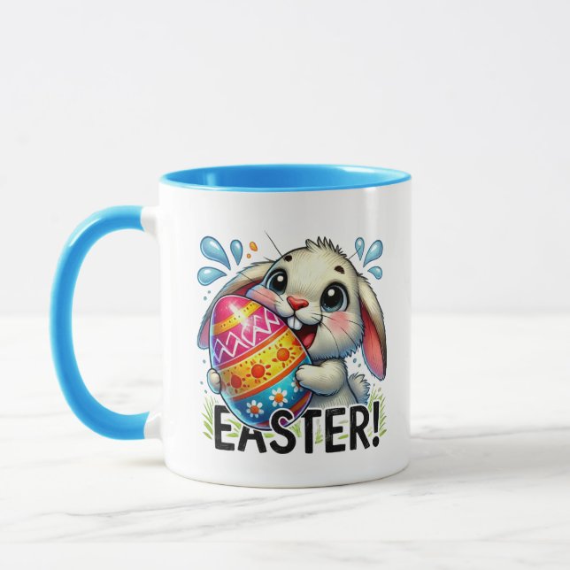 Funny Oaster Bunny Tasse (Links)