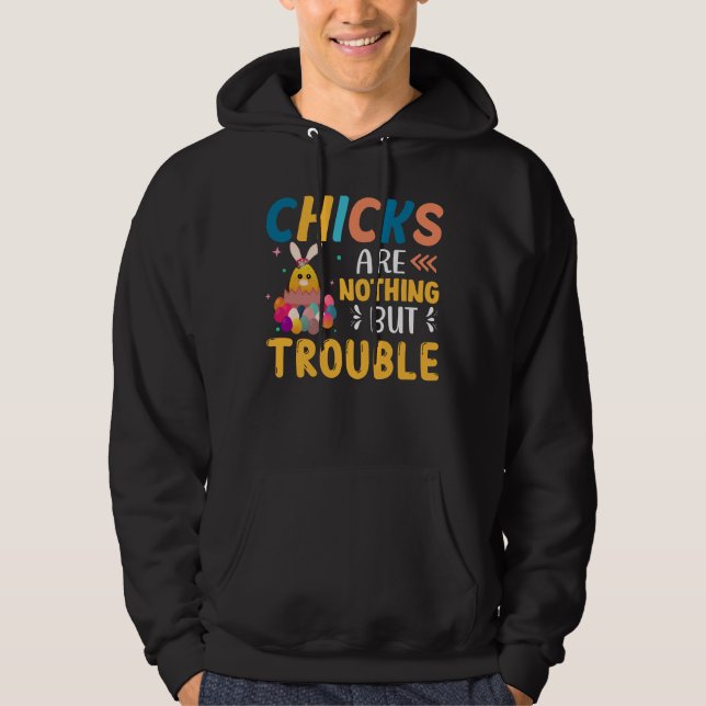 Funny Oaster Chips sind nichts als Ärger Hoodie (Vorderseite)