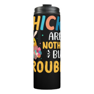 Funny Oaster Chips sind nichts als Ärger Thermosbecher