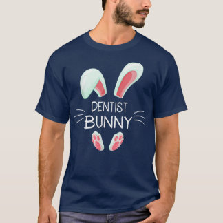 Funny Oaster Day Kostüme Matching Niedlich Dentist T-Shirt