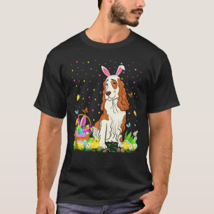 Funny Oaster Egg Jagd Cocker Spanischer Hund Oster T-Shirt